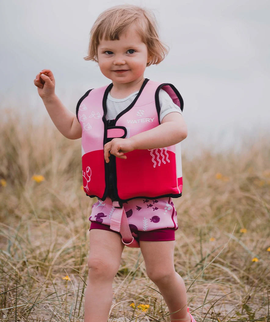 Watery pieluszki do pływania dla dzieci - Neoprene Swim Nappy - Atlantic Różowy - Image 11