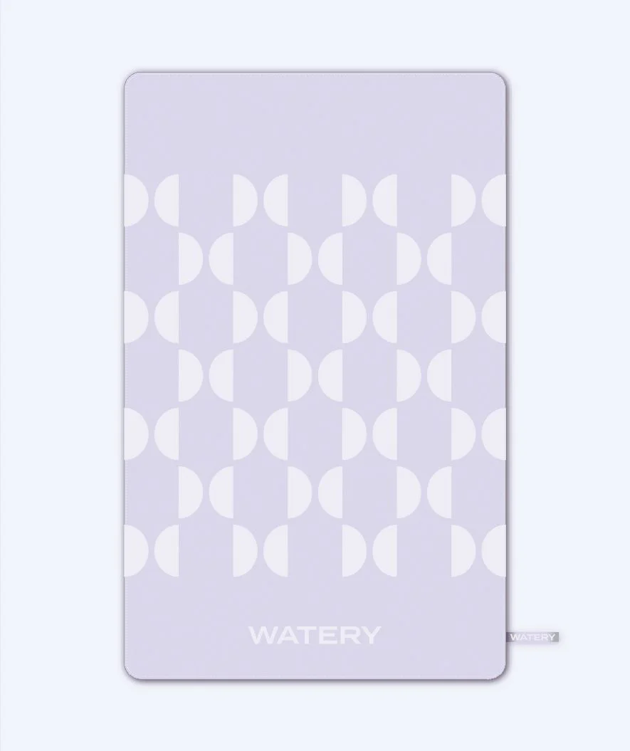 Watery ręcznik z mikrofibry (175 x 110 cm) - Rafferty - Dust Purple
