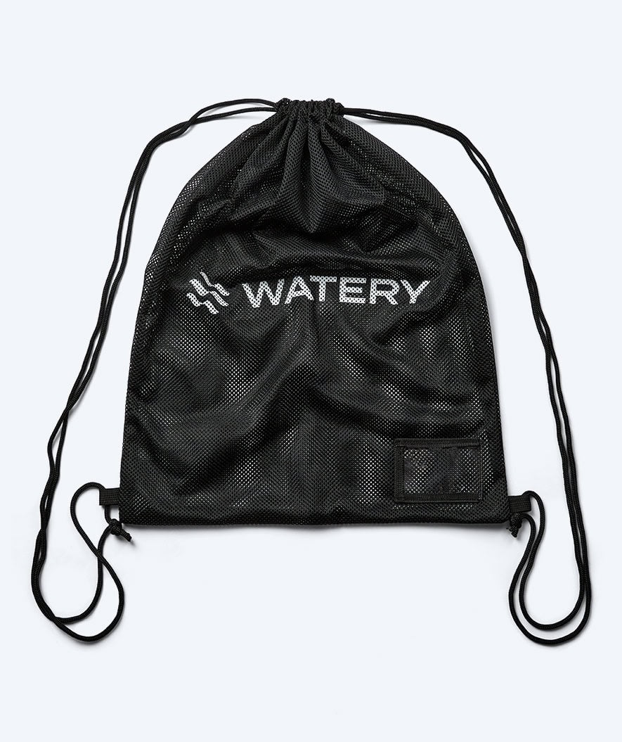 Watery worek pływacki z siatki - Simple Mesh - Czarny - Image 4