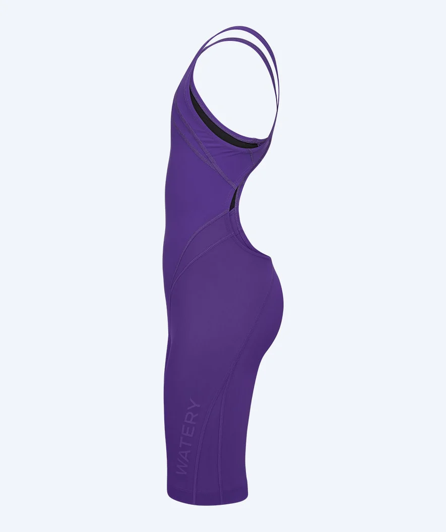 Watery strój kąpielowy na zawody dla dziewczynek - Rapidskin 2.0 - Fioletowy - Image 9