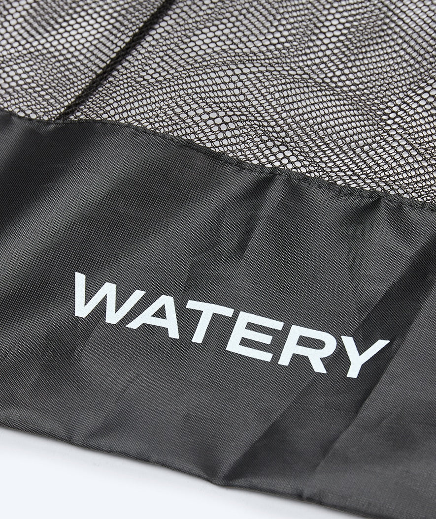 Watery torba do snorkelingu - 3-Set Mesh - Czarny - Image 4