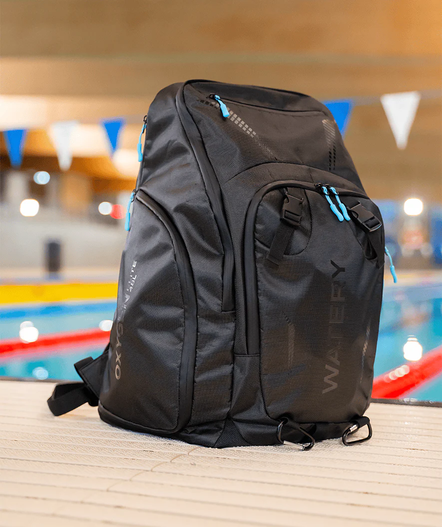Watery torba pływacka - Oxygen Elite 45L - Czarny - Image 4