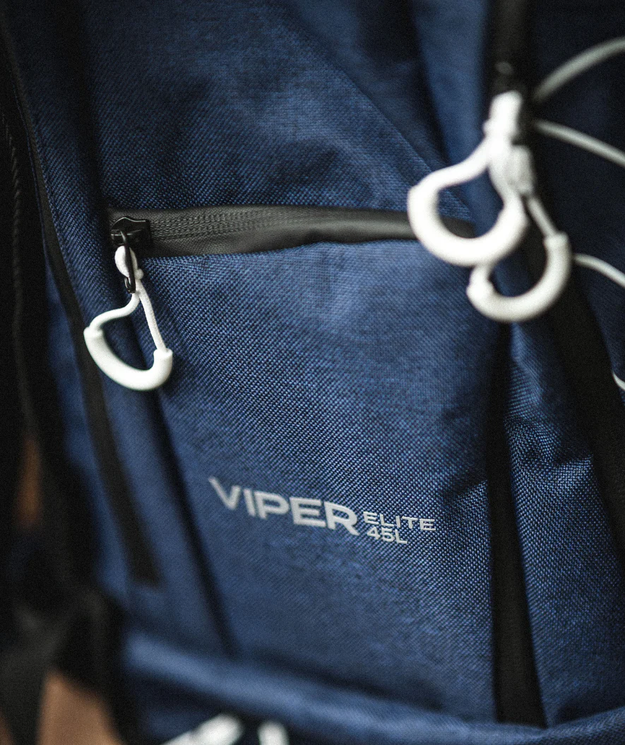 Watery torba pływacka - Viper Elite 45L - Ciemnoniebieski/biały - Image 20