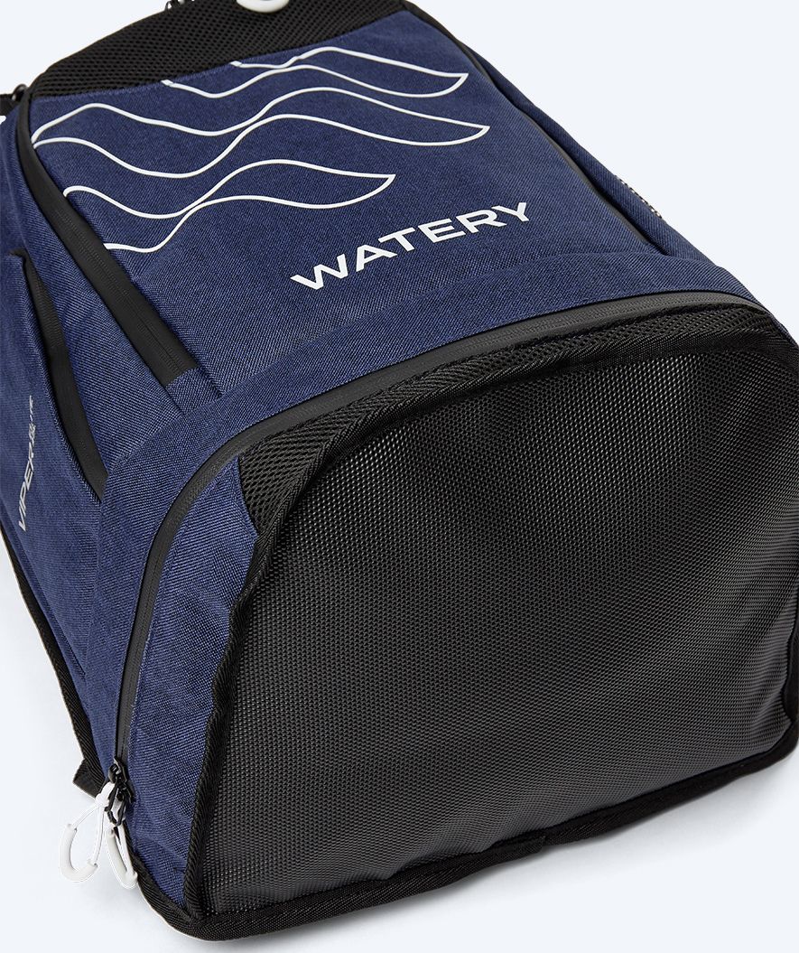 Watery torba pływacka - Viper Elite 45L - Ciemnoniebieski/biały - Image 9