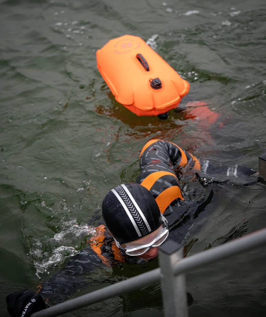 Watery bojka asekuracyjna - Swim Buoy & Dry Bag 28L - Fluo Żółty - Image 6