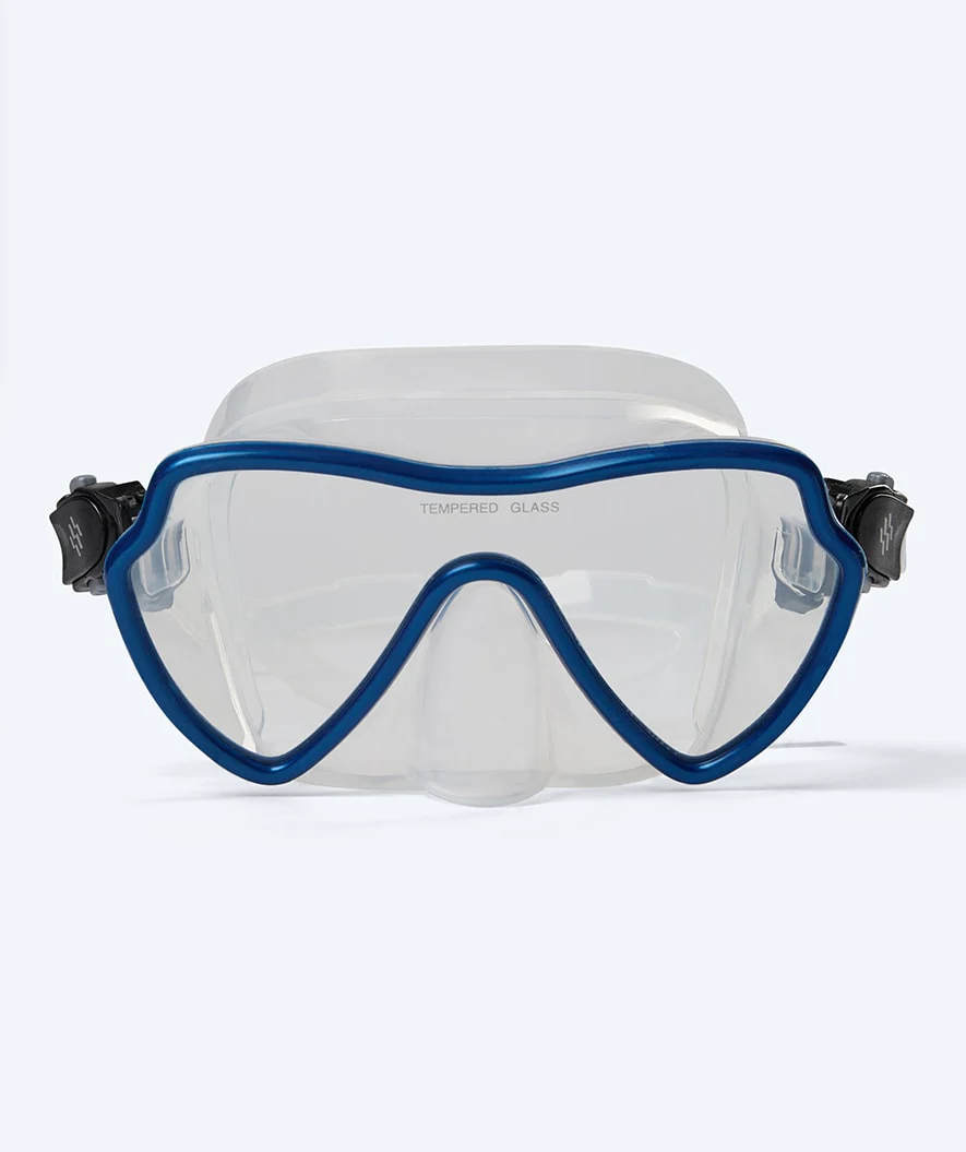 Watery zestaw maska i rurka do snorkelingu dla dorosłych (od 15 lat) - Fraser/Coast - Niebieski/ciemnoniebieski - Image 2