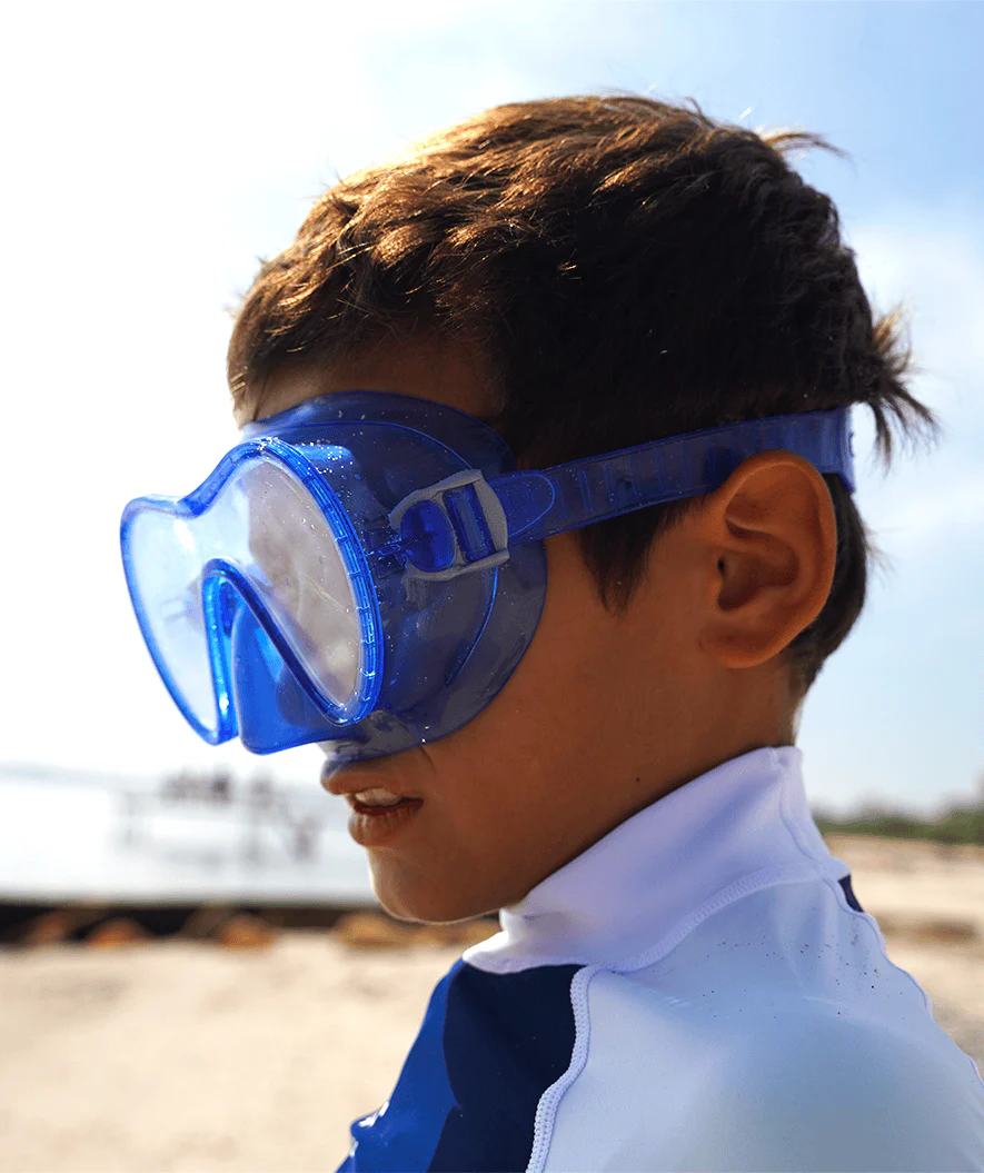 Watery zestaw maska i rurka do snorkelingu junior (8-15) - Jubal - Niebieski - Image 8