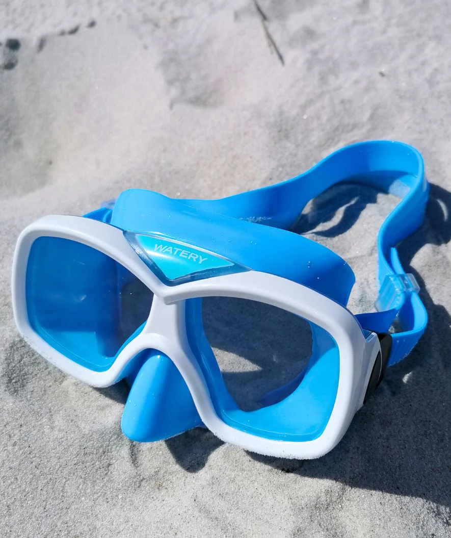 Watery zestaw maska i rurka do snorkelingu junior (8-15) - Misu - Niebieski - Image 3