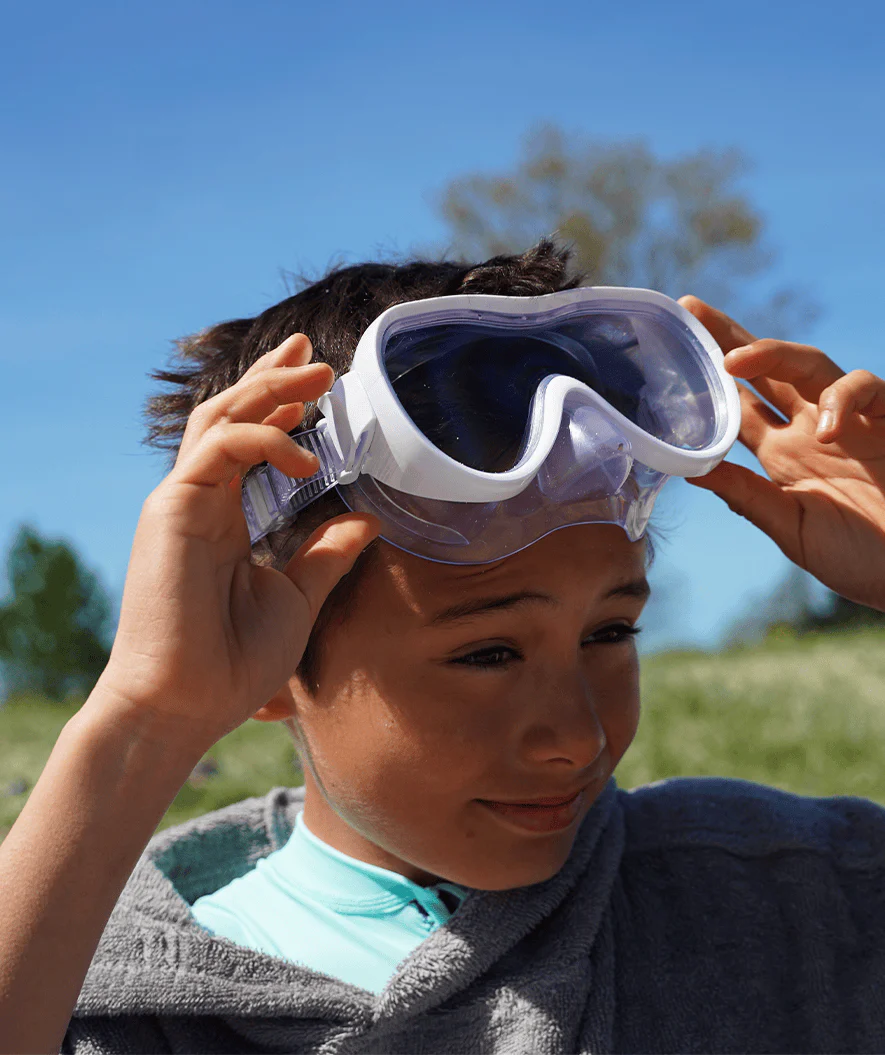 Watery zestaw maska i rurka do snorkelingu junior (8-15) - Odine - Biały - Image 10