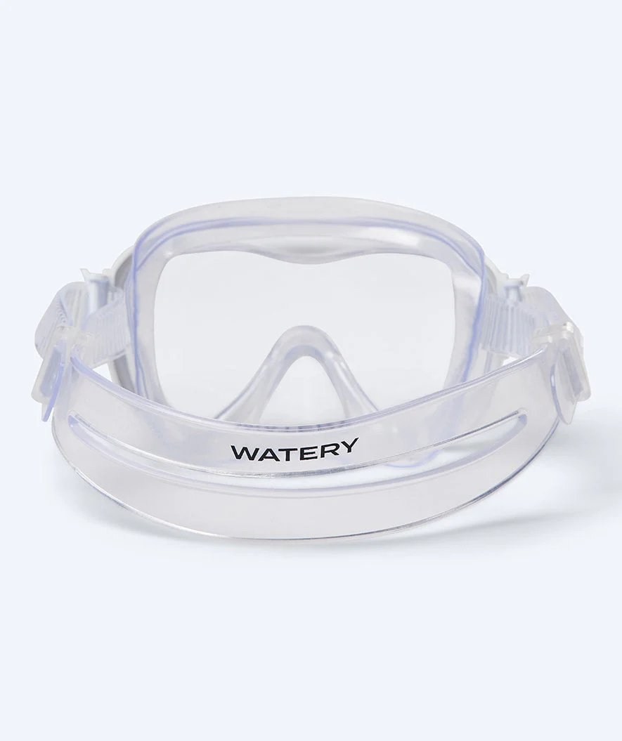 Watery zestaw maska i rurka do snorkelingu junior (8-15) - Odine - Biały - Image 3
