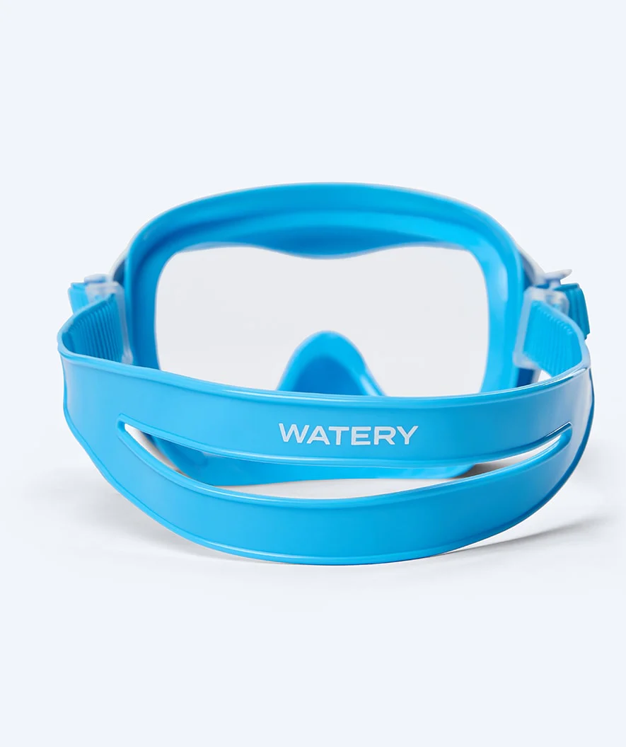 Watery zestaw maska i rurka do snorkelingu junior (8-15) - Odine - Niebieski/biały - Image 5
