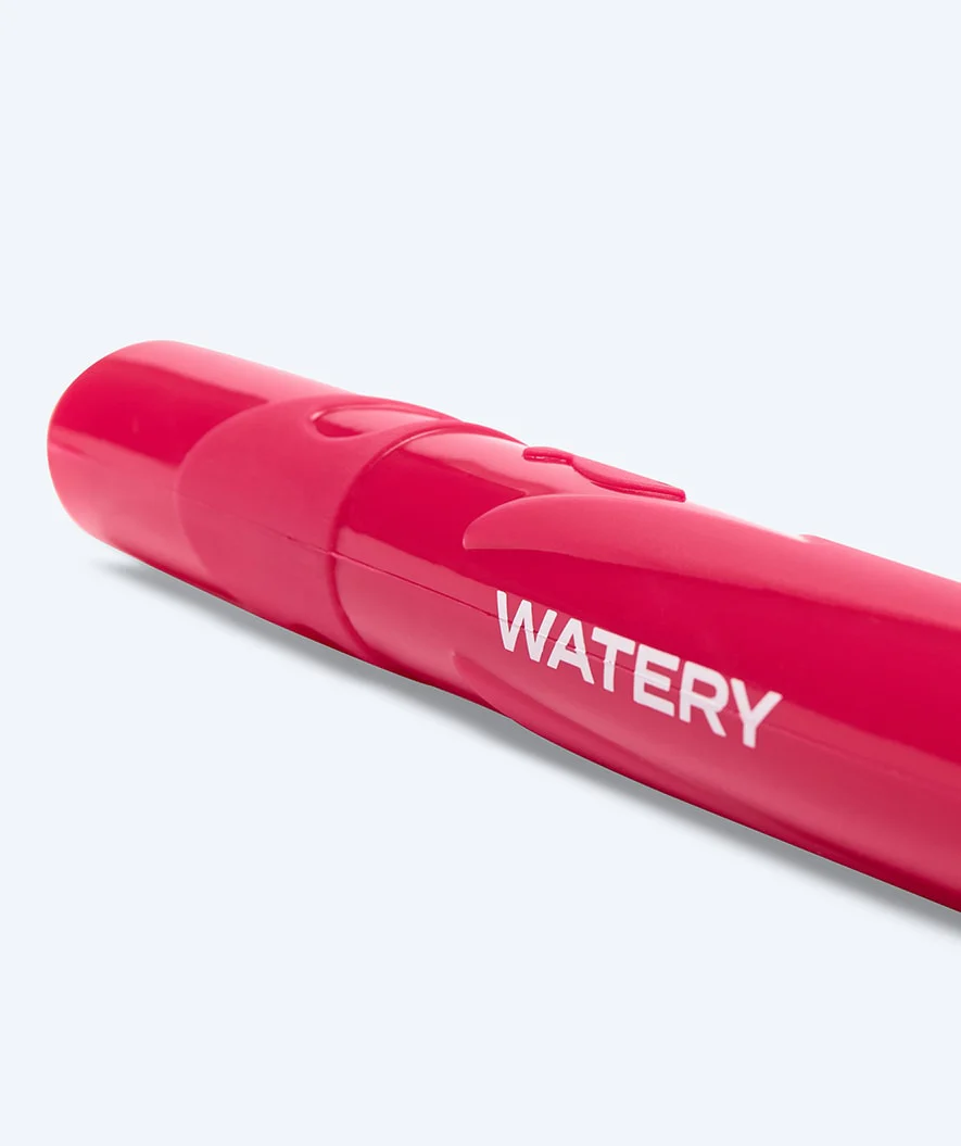Watery zestaw maska, rurka i płetwy do snorkelingu dla dorosłych - Fisher/Cliff - Czerwony - Image 11