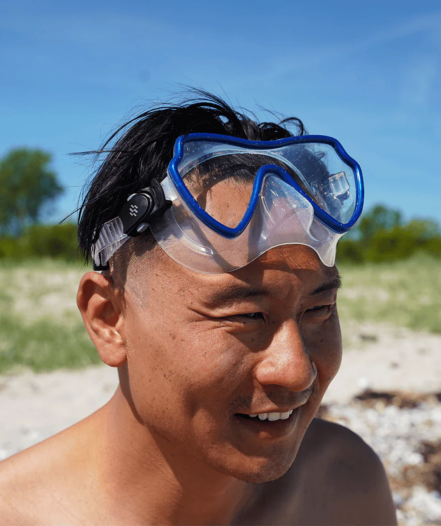 Watery zestaw maska, rurka i płetwy do snorkelingu dla dorosłych (od 15 lat) - Fraser/Itzel/Delmere - Czarny - Image 6