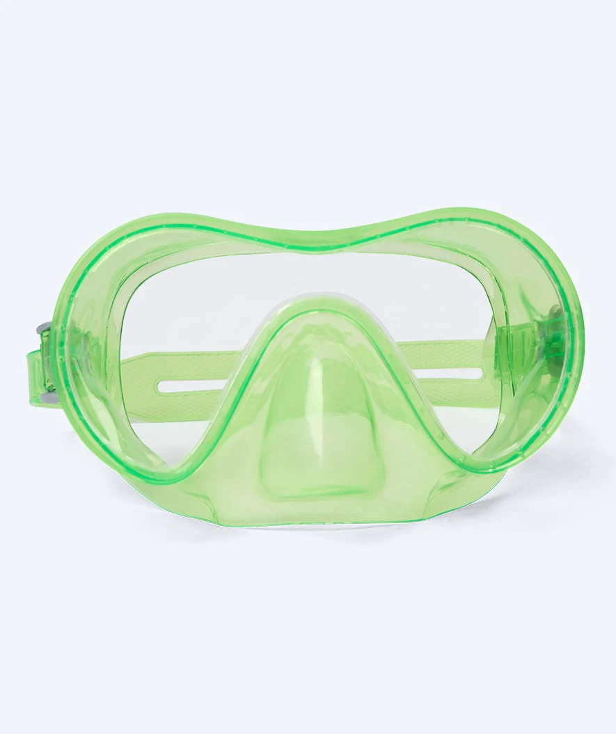 Watery zestaw maska, rurka i płetwy do snorkelingu dla junior (8-15) - Jubal/Fleetwood - Zielony/niebieski - Image 2