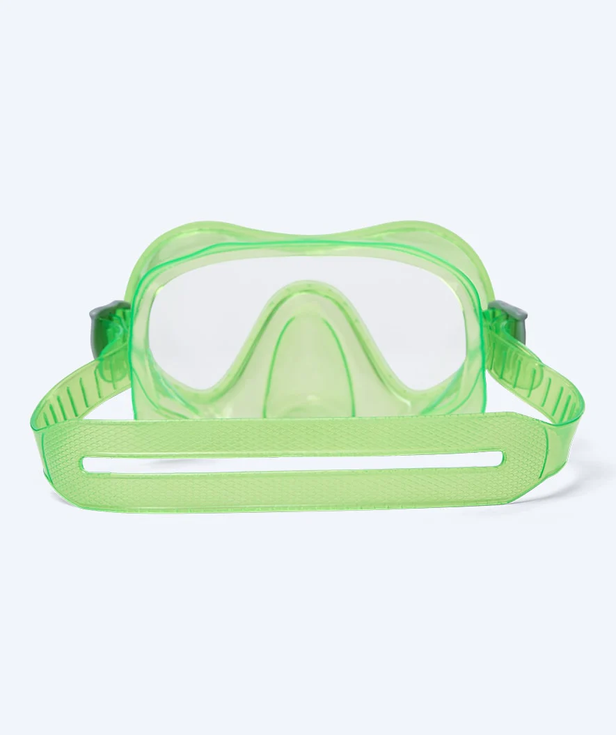 Watery zestaw maska, rurka i płetwy do snorkelingu dla junior (8-15) - Jubal/Fleetwood - Zielony/niebieski - Image 3