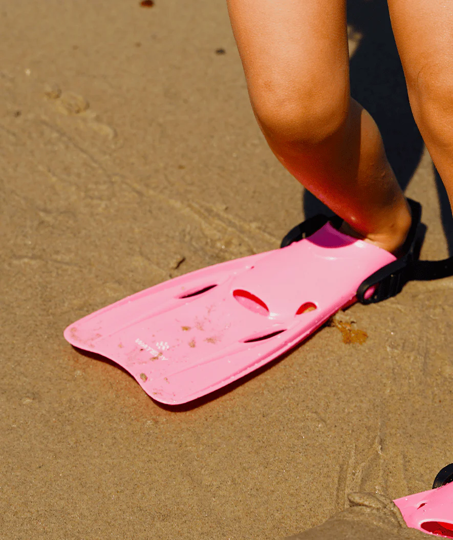 Watery zestaw maska, rurka i płetwy do snorkelingu dla junior (8-15) - Misu/Fleetwood - Jasnoróżowy/jasnoróżowy - Image 13