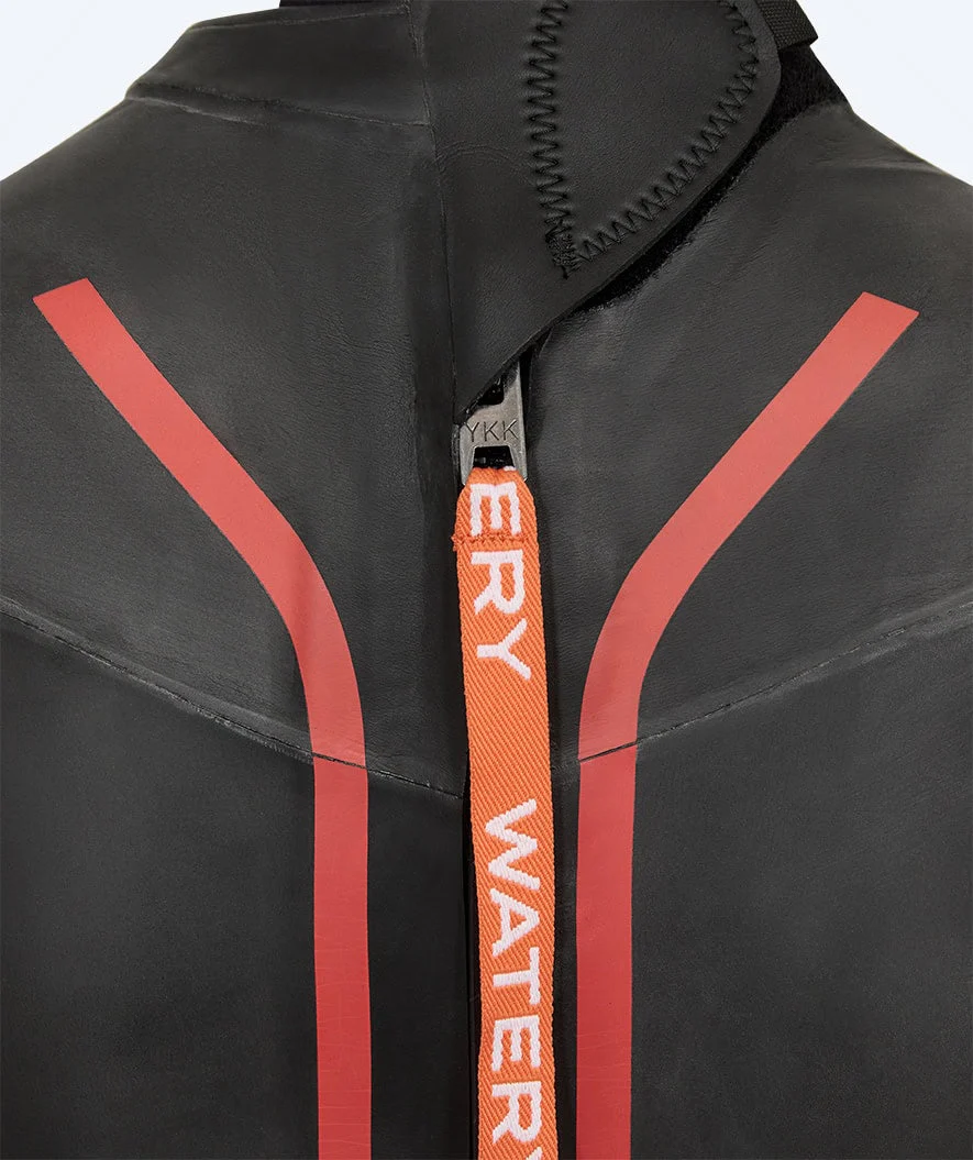 Watery pianka do pływania dla kobiet - Tackey Elite - Czarny/czerwony - Image 11